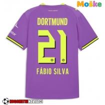 Moške Nogometnih dresov Borussia Dortmund Fabio Silva #21 Tretji 2026-27 Kratki rokavi
